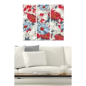 Image of MDF71625451 Multicolor Decorative MDF Painting (3 Pieces)