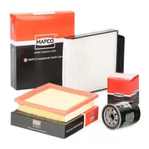 Image of MAPCO Filter Set 68531 NISSAN,MICRA III (K12),Note (E11, NE11),Micra C+C III (K12)