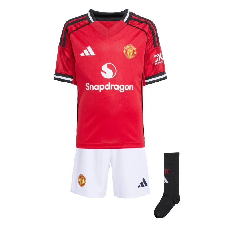 Image of adidas Manchester United Home Minikit Infants Red male 5-6 Years