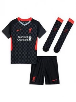 Image of Nike Liverpool Fc 3Rd Little Kids 20/21 Kit Set