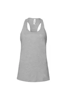 Image of Bella + Canvas Womens/Ladies Racerback Tank Top (M) (Athletic Heather)