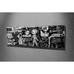 Image of PC261 Multicolor Decorative Canvas Painting