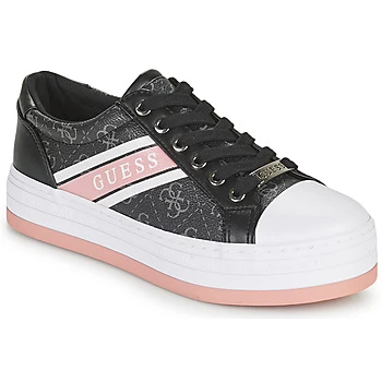 Image of Guess BARONA womens Shoes Trainers in Black,4,5,5.5,6.5,7.5