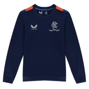 Image of Castore Rangers FC Training Sweatshirt Junior Boys - Multi