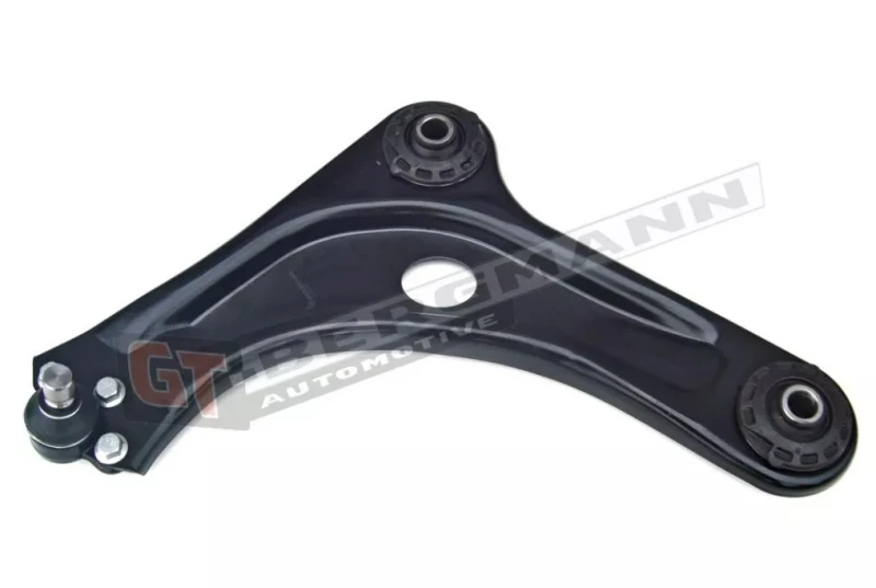 Image of GT-BERGMANN GT20-068 Suspension arm Control Arm, Sheet Steel, Front Axle Left, with bearing(s) Sheet Steel Track Control Arm (273)