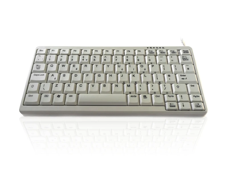 Image of Accuratus K82A keyboard Universal USB + PS/2 QWERTY UK English White