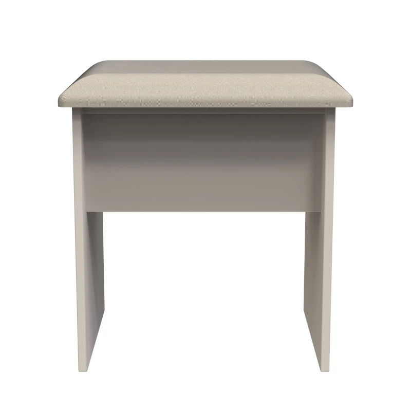 Image of Fiji Ready Assembled Green & Oak 5 Drawer Wide Chest (H)1089mm (W)765mm (D)395mm