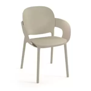 Image of Everly multi-purpose chair with arms (pack of 2) - dove grey