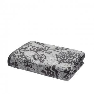 Image of Bedeck of Belfast Grey Cotton Terry Canna Towels