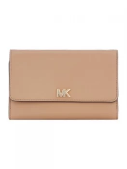 Image of Michael Kors Money pieces medium carryall Dark Brown