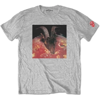 Image of The Rolling Stones - Goats Head Soup Unisex Small T-Shirt - Grey