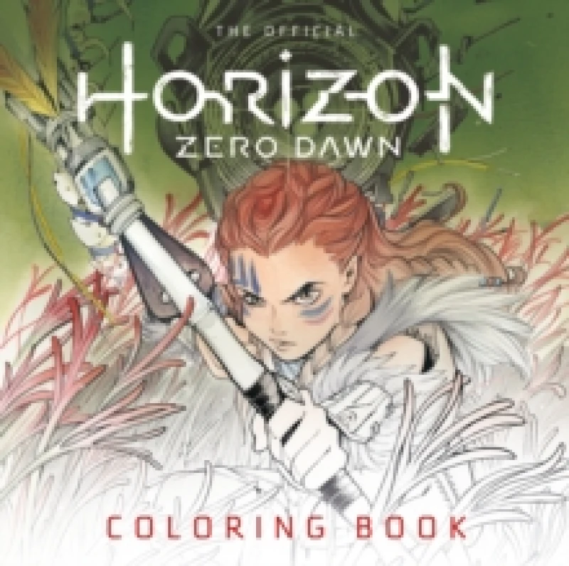 Image of The Official Horizon Zero Dawn Coloring Book Paperback / softback