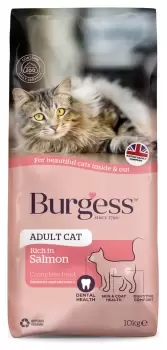 Image of Burgess Adult Scottish Salmon Cat Food 10kg