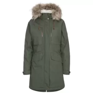 Image of Trespass Womens/Ladies Faithful Waterproof Jacket (L) (Basil)