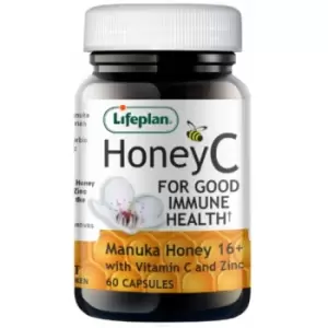 Image of Lifeplan Honey C With Vitamin C & Zinc Capsules - 60s - 88854