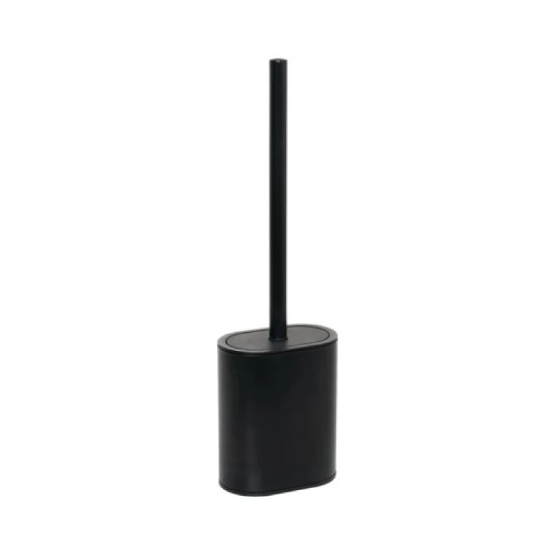 Image of Sana Silicone Toilet Brush and Holder Black 10766