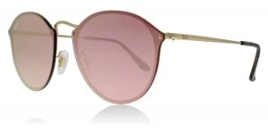 Image of Ray-Ban Blaze Sunglasses Gold 001/E4 59mm
