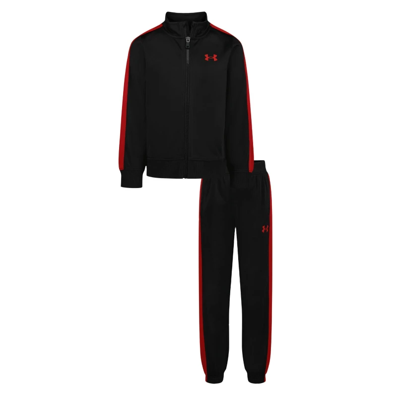 Image of Under Armour Armour Knit Track Suit Infant Boys - Black 2 - 3 Years