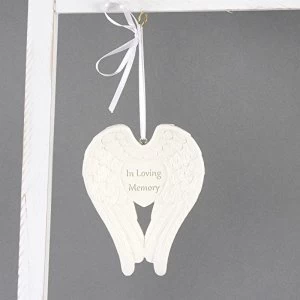 Image of Thoughts Of You 'In Loving Memory' Angel Wings
