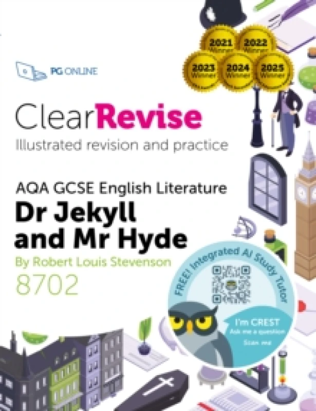 Image of ClearRevise AQA GCSE English Literature 8702; Stevenson, Dr Jekyll and Mr Hyde Paperback / softback