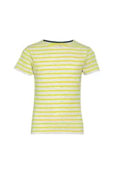 Image of Miles Striped Short Sleeve T-Shirt