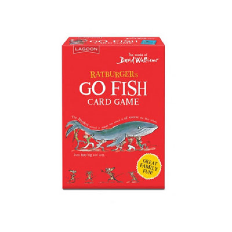 Image of Paul Lamond Games David Walliams Ratburger's Go Fish Card Game - Brand New And Sealed
