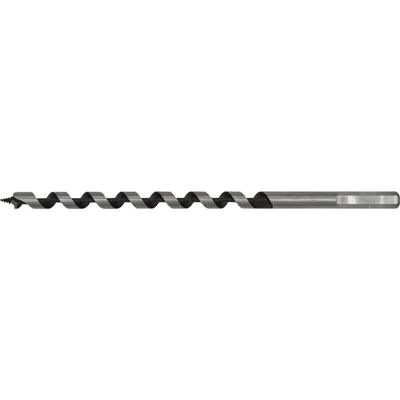 Image of Loops 10 x 235mm Hardened Auger Wood Drill Bit - Hexagonal Shank - Woodwork Timber Multi