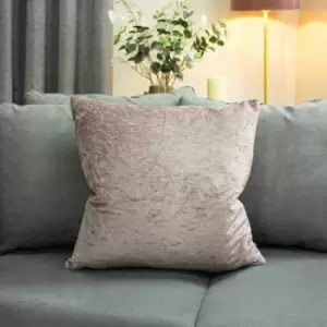 Image of Ashley Wilde Kassaro Crushed Velvet Cushion Cover, Vintage, 50 x 50 Cm