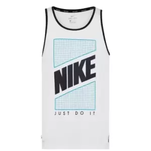 Image of Nike Grid Tank Top Mens - White
