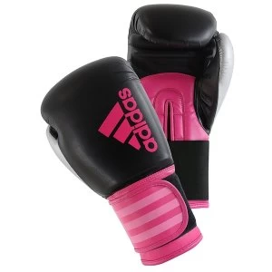 Image of Adidas Hybrid Boxing Gloves Pink 10oz