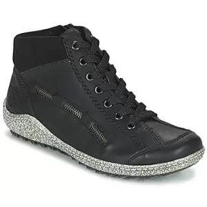 Image of Rieker GUERINA womens Mid Boots in Blue