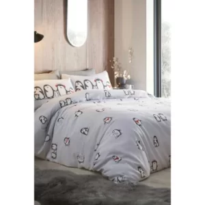 Image of Snowy Penguins Duvet Set