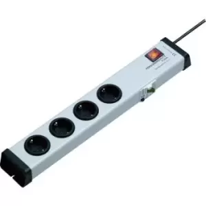 Image of Ehmann 0220x00042301 Power strip (+ switch) 4x Grey PG connector