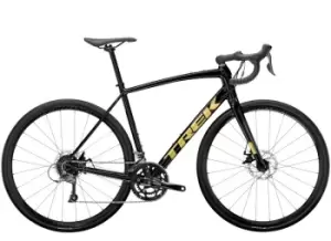 Image of 2022 Trek Domane AL 2 Disc Road bike in Trek Black/Carbon Smoke