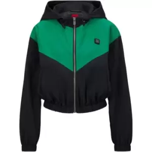 Image of HUGO Colour Block Track Jacket - Black