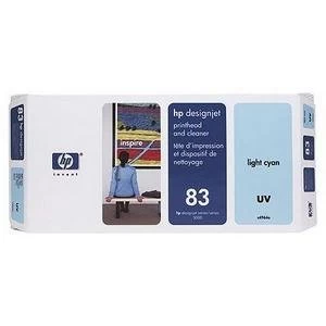 Image of HP 83 UV Light Cyan Printhead Cleaner