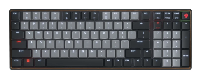 Image of Cherry CHERRY KW 550 MX LP keyboard Home/Office USB + Bluetooth QZERTY US English Black G8A-25510HOAUS-2
