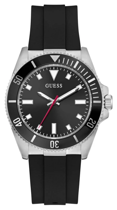 Image of Guess GW0969G1 CLIFF (41mm) Black Sunray Dial / Black Watch