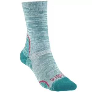 Image of Bridgedale HIKE Lightweight T2 Performance Womens Large Boot Socks - Teal