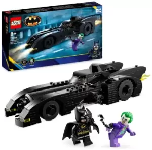 Image of LEGO DC Batmobile: Batman vs. The Joker Chase Car Toy 76224