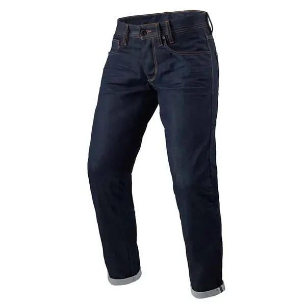 Image of REV'IT! Jeans Lewis Selvedge TF Dark Blue L36 Motorcycle Pants Size L36/W33