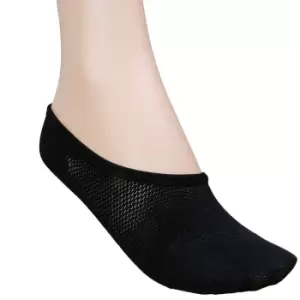 Image of Couture Womens/Ladies Trainer Socks (Pack of 3) (One Size) (Black)