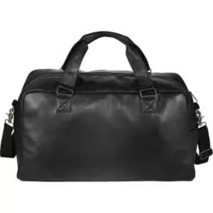 Image of Avenue Oxford Weekender Duffle (48 X 23 X 26Cm, Solid Black)