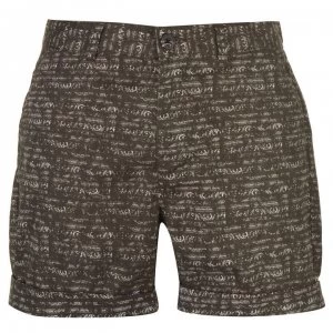 Image of Pierre Cardin Aztec Shorts Mens - Khaki