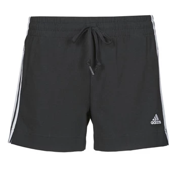 Image of adidas W 3S SJ SHO womens Shorts in Black - Sizes S,M,XS,XXS,UK XS,UK S,UK M,UK L