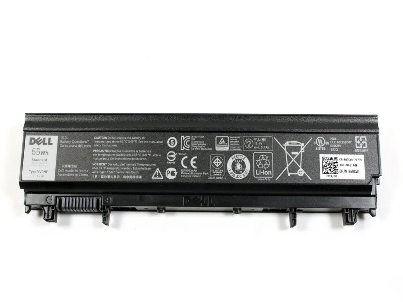 Image of DELL WGCW6 laptop spare part Battery