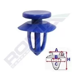 Image of ROMIX Clip OPEL C60709 7231991