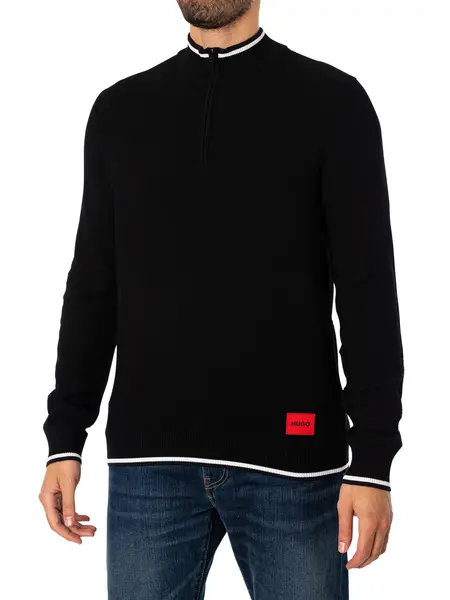 Image of Saikk 1/4 Zip Knit