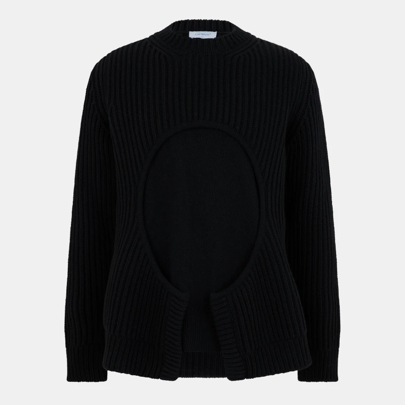 Image of Off White Mens Crew Sweatshirt Black male M