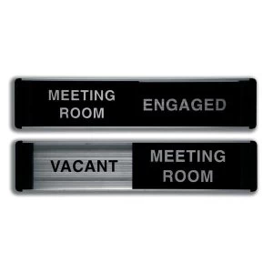 Image of Stewart Superior Sliding Sign FreeEngagedMeeting Room